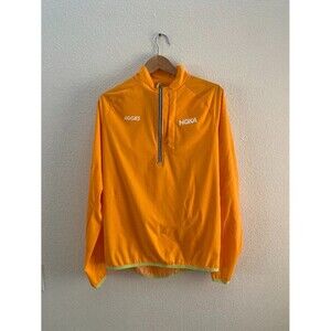 Hoka Aggies Running Club Rabbit Lightweight 1/4 Zip Pullover Jacket Medium